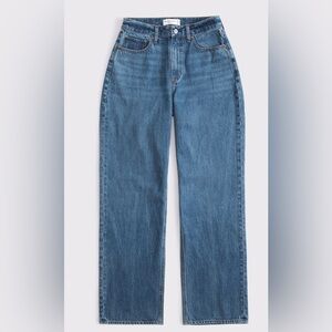 Abercrombie & Fitch High Rise Loose Curve Love